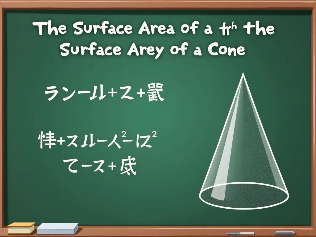 円錐表面積公式